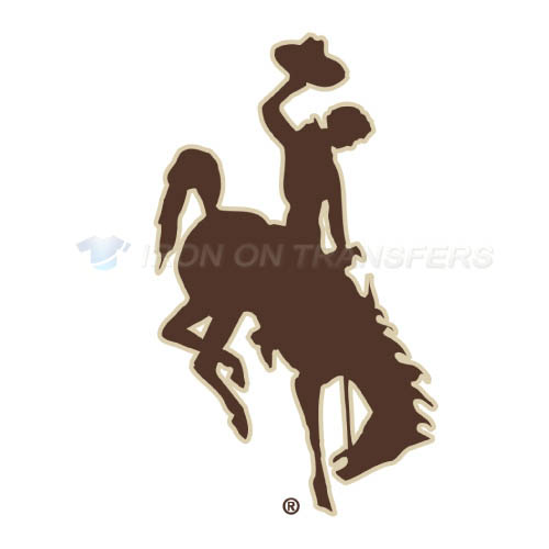 Wyoming Cowboys Logo T-shirts Iron On Transfers N7066 - Click Image to Close